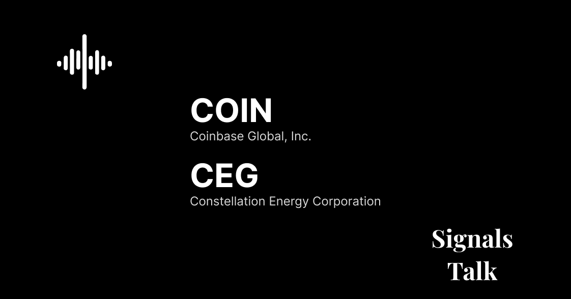 Trading Signals - COIN, CEG