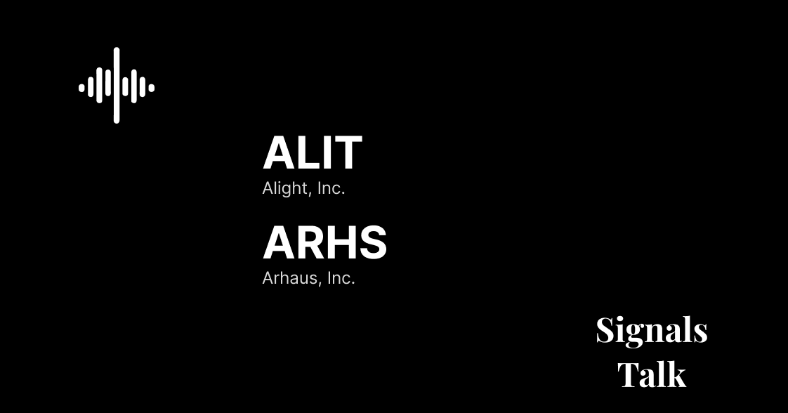 Trading Signals - ALIT, ARHS